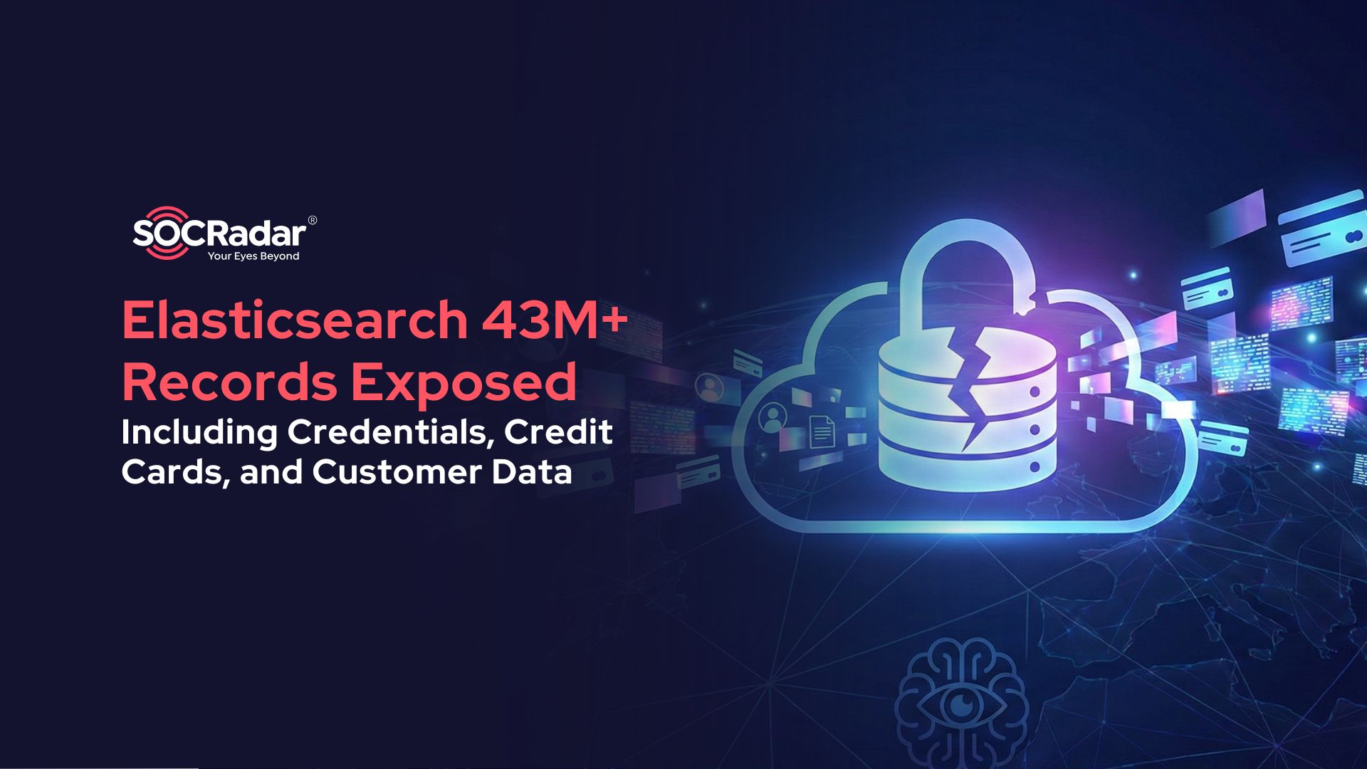 43 million exposed records research banner